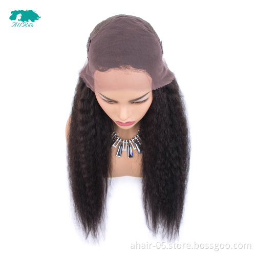 Wholesale kinky straight 13*4 lace wigs for black women